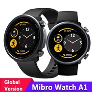 ZZOOI New Mibro Smartwatch A1 5ATM Waterproof 270mAh Battery Bluetooth Fitness Tracker Sports Men's Smart Watch For Android IOS