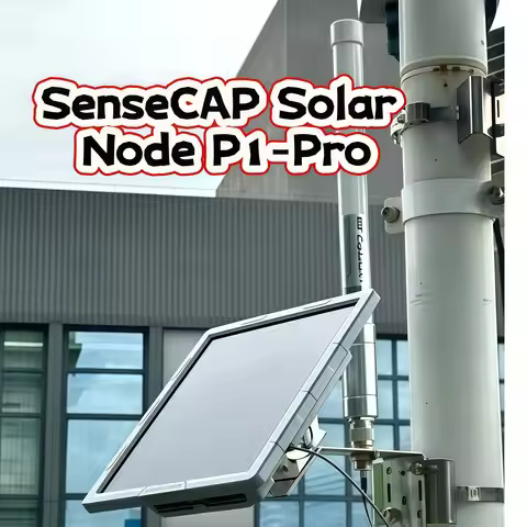 SenseCAP Meshtastic Solar Node Repeater 868Mhz Meshcore Mesh LoRa Node, XIAO NRF52840 Plus, SX1262 L