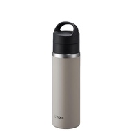 Tiger Thermal Flask (TIGER) [Dishwasher, Carbonated, Heat/Cold Retention Compatible] Tiger Water Bottle 480ml Vacuum Insulated Carbonated Bottle Stainless Steel Beer OK With Handle Holder Compact MKB-T048WK White.