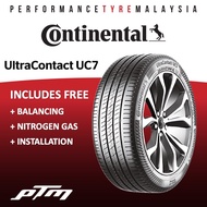15 16 17 18 INCH Continental Ultra Contact 7 UC7 &amp; Ultra Contact 6 UC6 TYRE (FREE INSTALLATION/DELIVERY)