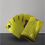 Gold Joker Playing Card