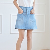 Eyouth 20202 women Jean skirt inner safety shorts denim mini skirts