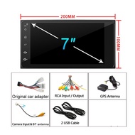 Android 11 Car Video Player 7 Inches 2 DIN for Toyota Android Car Radio WIFI GPS Navigation 2.5D Mul