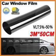 100cm X 3m VLT Car Window Film Sun Shade DIY Magic Tinted Films for Car UV Protector Foils Sticker Block Sun shade