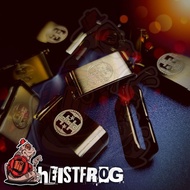 Custom gold steel 35TH ANNIVERSARY keeper