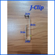 ⊙ ☼ ☃ (25pcs/50pcs/100pcs) J Clip / J-Clip Hanger / Metal Furring Bracket / J-Type Hanger Ceiling B