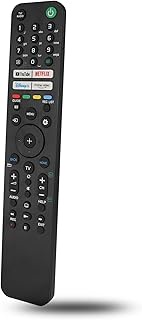 Replacement Remote Control Compatible for Sony Bravia Smart TV RMF-TX520U KD-55X79J KD-55X80CJ KD-65