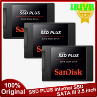IRIVB 100% Original SanDisk SSD PLUS 240GB 480GB 1TB 2TB Internal Solid State Drive SATA III 2.5 inch SSD for Laptop Desktop Computer EIFIB