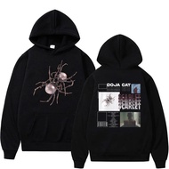 Rapper Doja Cat Scarlet Music Album Graphic Hoodie Male Fashion Oversized Sportswear Men Women Hip H