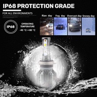 H 4 2PCS HEADLAMP 3 COLOUR HI LOW BEAM