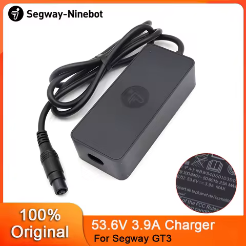 Original Fast Charger 53.6V 3.9A for Ninebot by Segway GT3 Electric Scooter 100-240V 210W 48V Lithiu