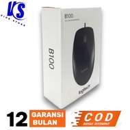 Logitech B100 USB Mouse [Official Logitech]