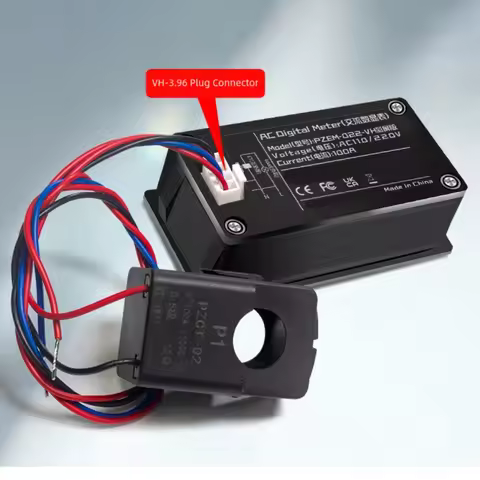 PZEM-020/022VH Color Digital Power Detector Power Capacity Meter AC 110~220V ABS Digital Power Detec