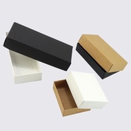 Solid Color Packaging Paper Box Spot Wholesale Custom Kraft Paper Lid Gift Gift Box Printing Custom Logo/White Kraft Mailing Box / E-Commerce Carton / Packaging Box