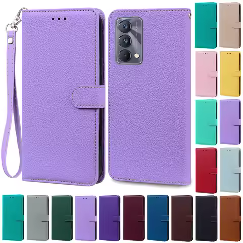 For Realme GT Master Case Silicone Wallet Leather Flip Case for Realme GT Master Edition Phone Case 