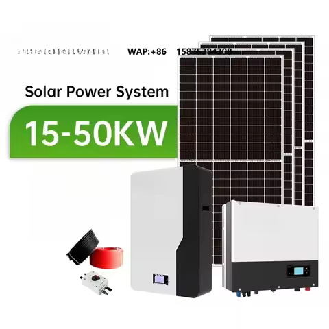Jinko Solar Panels Hybrid 30Kw Generator Solar Energy Storage System 15KW 30kw 50kw Hybrid Inverter 