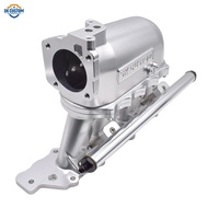 For Honda B16a B18c Engine Intake Manifold 70mm CNC Aluminum Intake Manifold With Fuel Rail