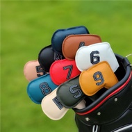 Golf irons head cover mixture &amp; pink ผลิตจากวัสดุ หนัง PU อย่างดี เกรดพรีเมี่ยม รหัสสินค้า MT-IR