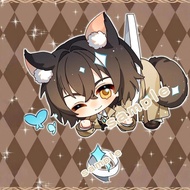 Gantungan Kunci bungou stray dogs ganci anime bsd ranpo dazai - Dazai