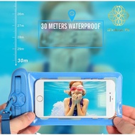 100% Waterproof Underwater Pouch Dry Case for 5.2" Under inchs Mobile Phones