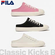 【FILA Korea】 FILA Classic Kics B Mule V3 3 Colors Black/Beige Shoes (Size-mm)