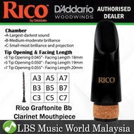 Rico Graftonite Bb Clarinet Mouthpiece Polycarbonate Mouth Piece - A3 A5 A7 B3 B5 B7 C3 C5 C7