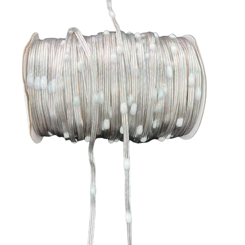 20AWG(0.2sqm2) 3Pin DC12V 1000/3000ct 50mm/100mm/150mm/200mm Pitch WS2811 RGBIC LED Pebble Seed Pixe