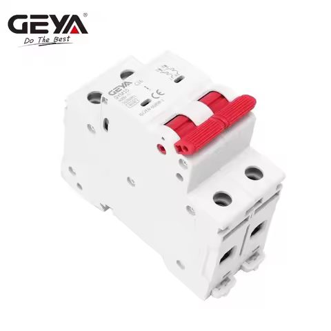 GEYA GYM10 AC MCB 2Pole 16A 25A 63A 220V/400V Mini Circuit Breaker C Curve 6KA CE CB Approved