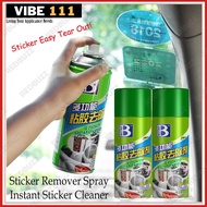 Stickers /Double / Adhesive Tape Sticker Remover Spray Instant Sticker Cleaner