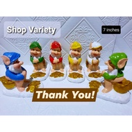 Lucky Pooping Dwarfs 7 inches