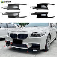 For     5 Series M5 F10 2011-2017 Front Bumper Lip Angle Diffuser Splitter Spoiler Protector Gloss B