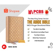PCBS The NKJV Abide Bible: Prayer Devotional Bible - NKJV Holy Bible Stone Leathersoft