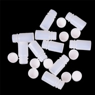 warmhome 10X 10ml Plastic Reagent Bottles Medicine Sample Vials Liquid Holder Useful Tool WHE