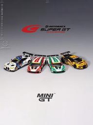  TSM MINIGT 本田NSX寶馬M4蘭博基尼小牛GT3 SUPER GT1:64車模合金