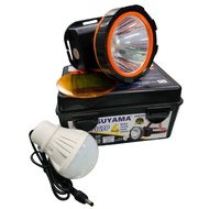 CAHAYA Mitsuyama 147P 80watt White Light Headlamp with 7watt Light Bonus