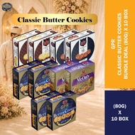 GPR Classic Cookies Bundle/ Mix Cookies /Snack/Gift (80g x 10 box)