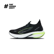 HIJAU 910 Nineten Kishi Run Active Running Shoes - Black/Neon Green