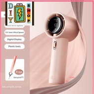 [ส่งด่วนในไทย🌪️❤️]JISULIFE พัดลม Portable Rechargeable Handheld Fan Mini Jet Fan Speed(1-100) Adjust