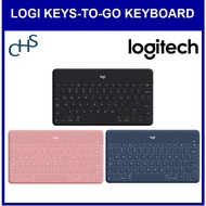 Logitech Keys-To-Go Ultra-light Ultra-portable Wireless Keyboard For iPhone, iPad, Apple TV and Mac 