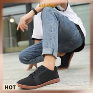 [Okhello.sg] Women Men Breathable Tennis Shoes Cozy Wide Barefoot Shoes Non-Slip Hiking Shoes