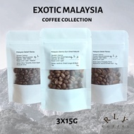 Rly Coffee - Exotic Malaysia Collection (Coffee Beans) [3x15g]