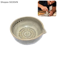 {AKIN} Handmade Garlic Grater Herb Stripper Bowl, 2-in-1 Herb Stripper And Garlic Grater Bowl, Diffe