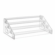 [nvvufknck] Clear Plastic Medal Display Shelf Tiered Organizer Stand Award 7-tier
