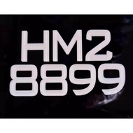 MOTOR NUMBER PLATE HM2
