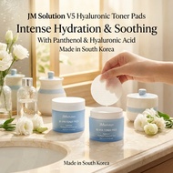 [DAISO Korea] JM Solution V5 Hyaluronic Toner Pads, Beauty, Skincare, Mask, Hydration[k beauty][kore