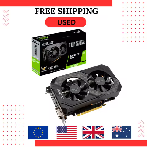 2024 Used Graphic card GTX 1660 6GB for NVIDIA