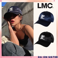 [ LMC ] UNISEX GOTHIC SATIN 6PANEL CAP 4 COLOR KOREA 100% authentic