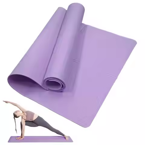 Purple Foldable Yoga Mat Eco Friendly EVA Folding Travel Fitness Exercise Mat 3/4/6mm Thicknesses fo