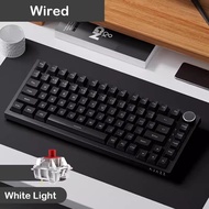 ☾ARRANGE☽ AJAZZ AK820/AK820Pro Mechanical Keyboard TFT Screen Multifunctional Knob Gaming Keyboard