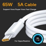 Dart Cord for OPPO R17Pro/Reno 4/Reno 65W 5A USB Type C Super-Fast Charge Cable Durable Type C Cables 5A Fast Charging data Cable Cord